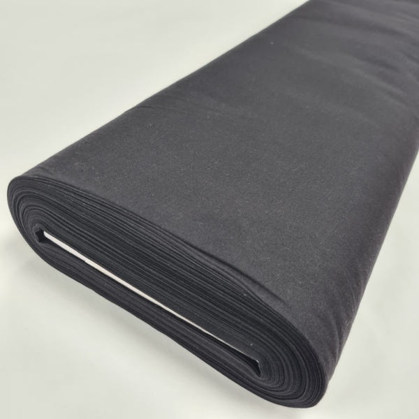 100% Cotton Fabric Black (25 Metres)